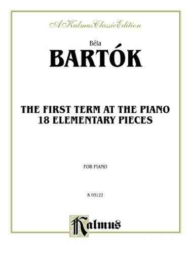 Bartok First Term At The Piano