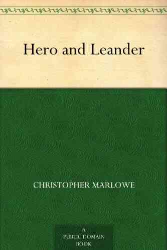 Hero And Leander Christopher Marlowe