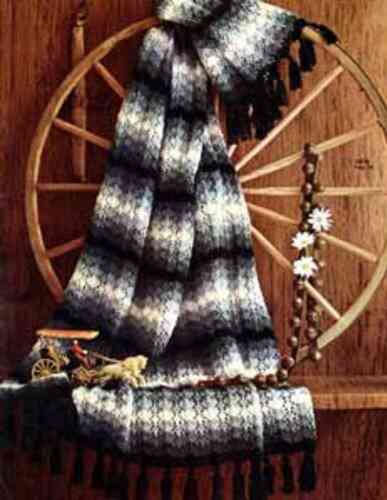 Knitted Stripe Afghan Knit A Stripe Afghan Pattern To Download On EPattern For Knitting An Afghan