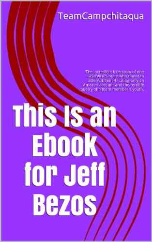 This Is An Ebook For Jeff Bezos