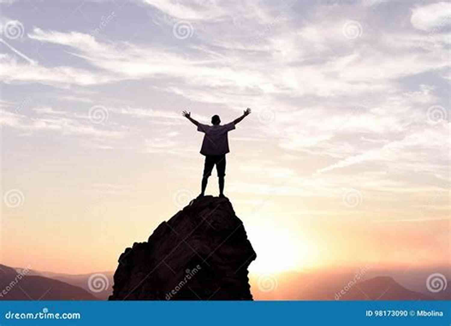 A Person Standing On Top Of A Mountain, Symbolizing Triumph Over Life's Challenges The Subtle Art Of Not Giving A F*ck: A Counterintuitive Approach To Living A Good Life (Mark Manson Collection 1)