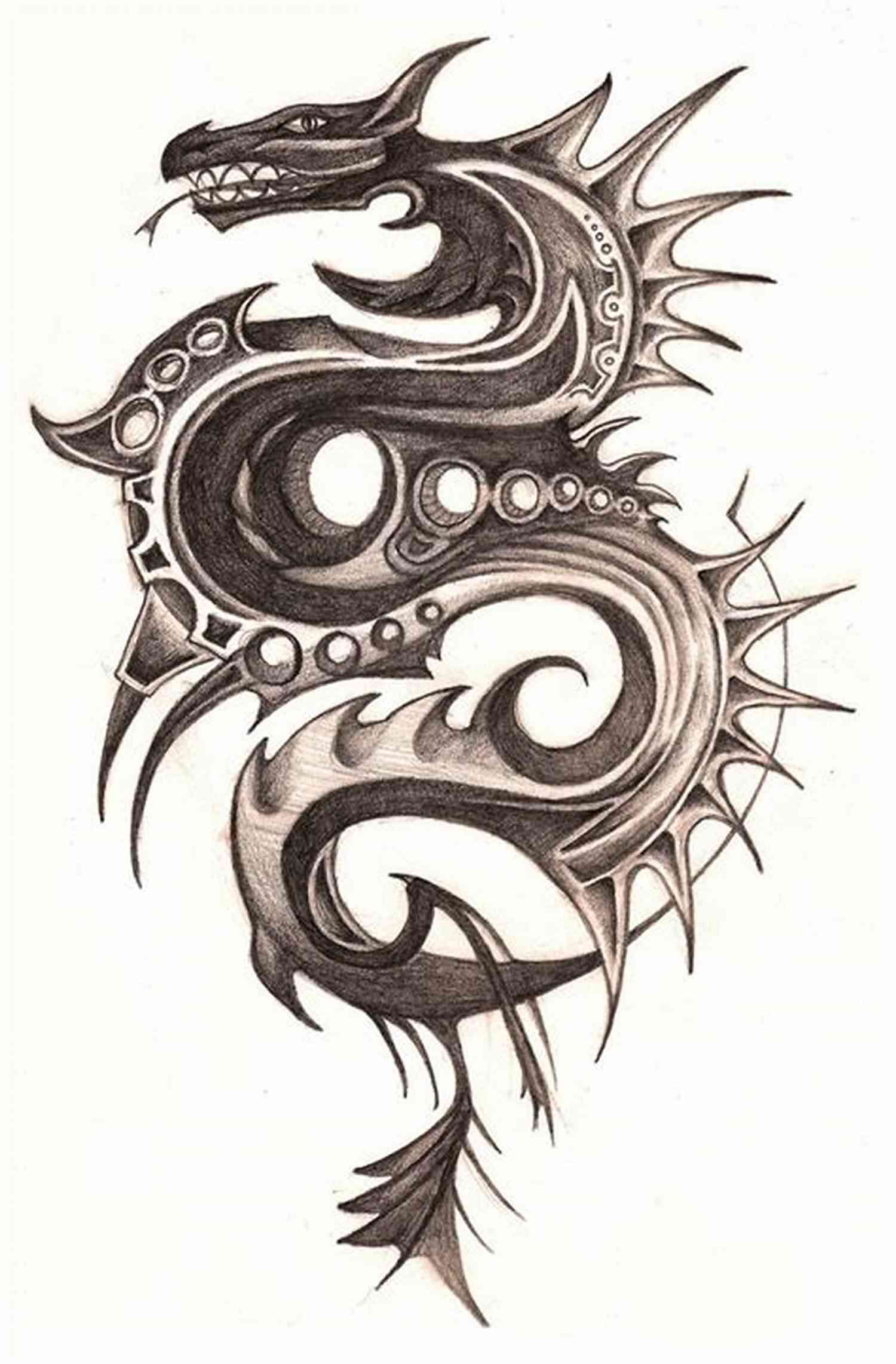 A Vibrant And Detailed Dragon Tattoo. Express Your Inner Strength With Our Expert Artists! A Tattoo For You: Advice Your Father Should Give You Before You Get Your First Tattoo
