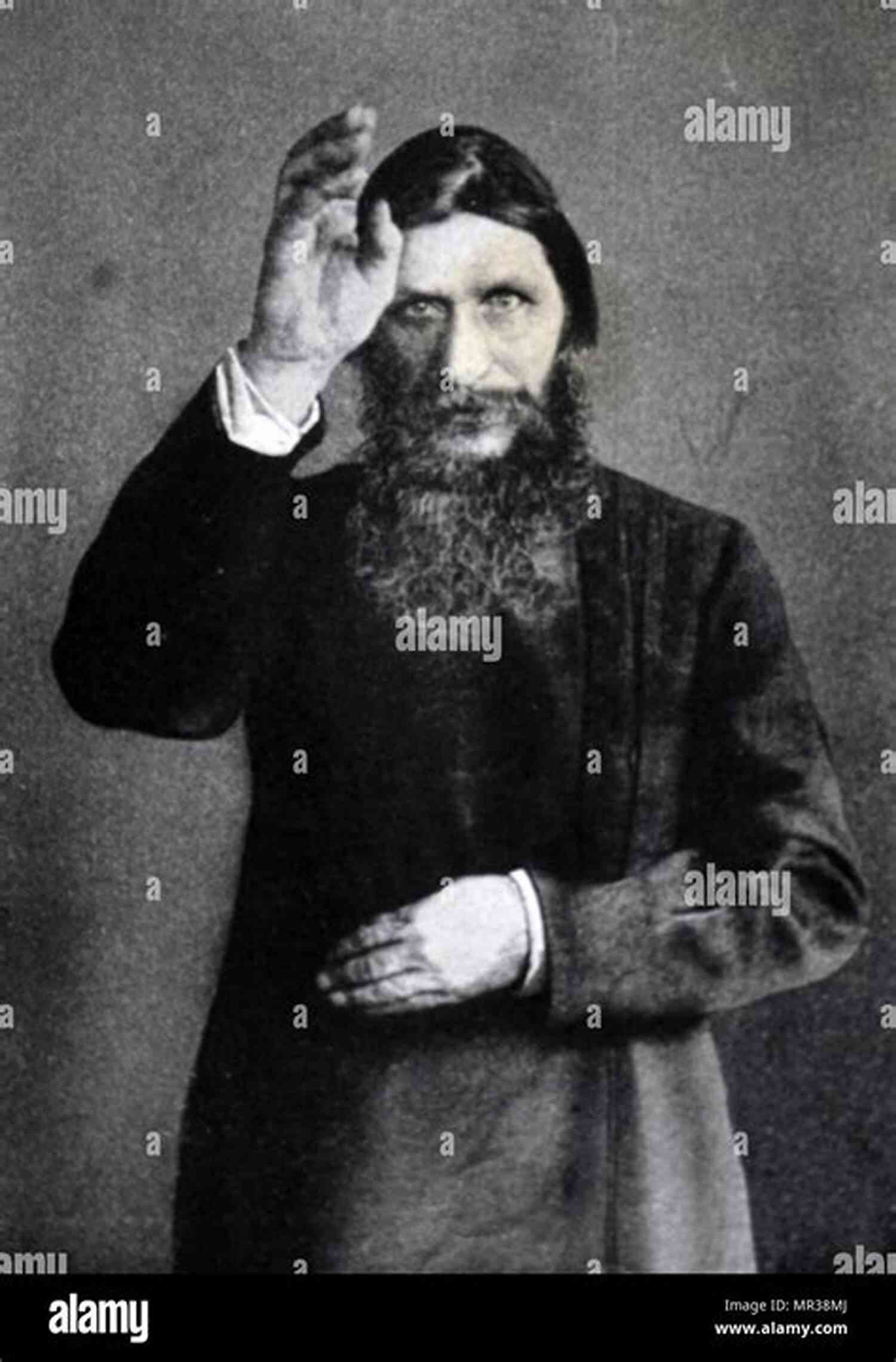 Ancient Icon Depicting The Enigmatic Russian Mystic And Self Proclaimed Holy Man Grigori Rasputin: History Of The Russian Mystic And Self Proclaimed Holy Man