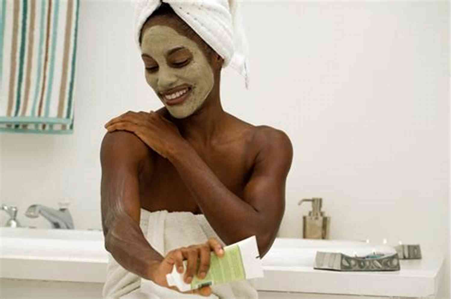 Black Girl Exfoliating Her Skin Skin Theory: A Black Girls Guide To Skin Care