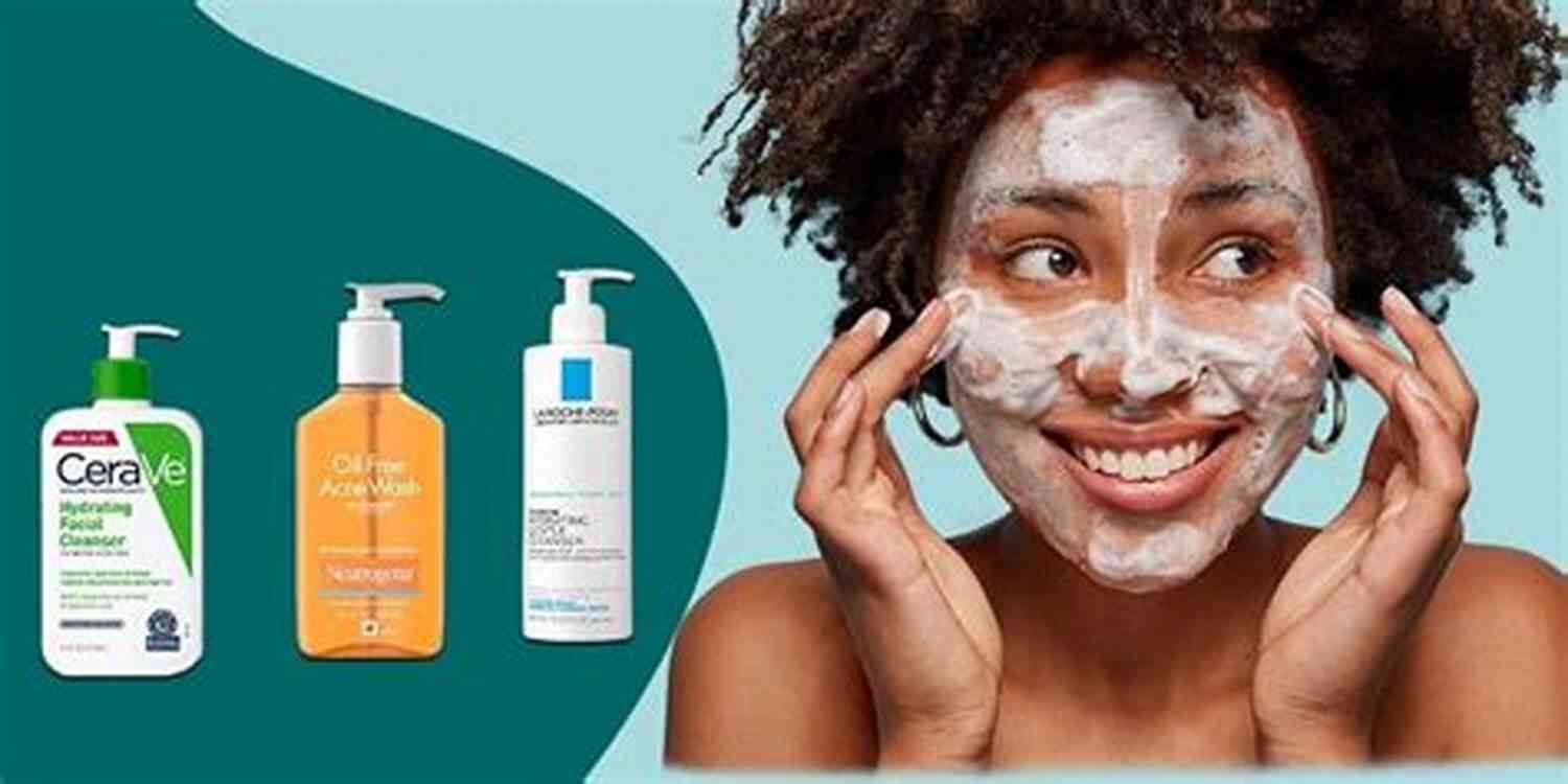 Black Girl Using Cleanser Skin Theory: A Black Girls Guide To Skin Care