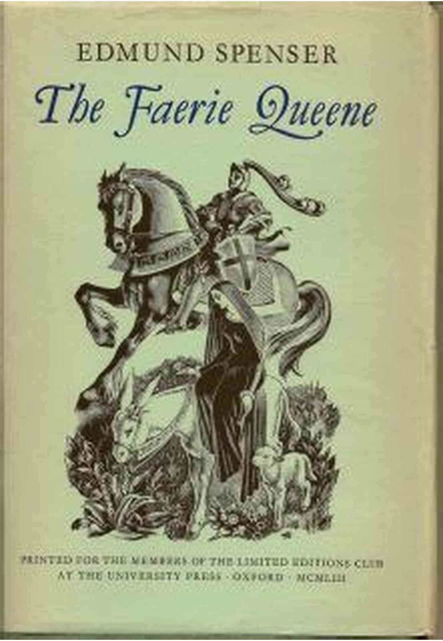 Celebration Of Peace Faerie Queene VII: Sleep After Toil Port After Stormy Seas Ease After War Death After Life Does Greatly Please