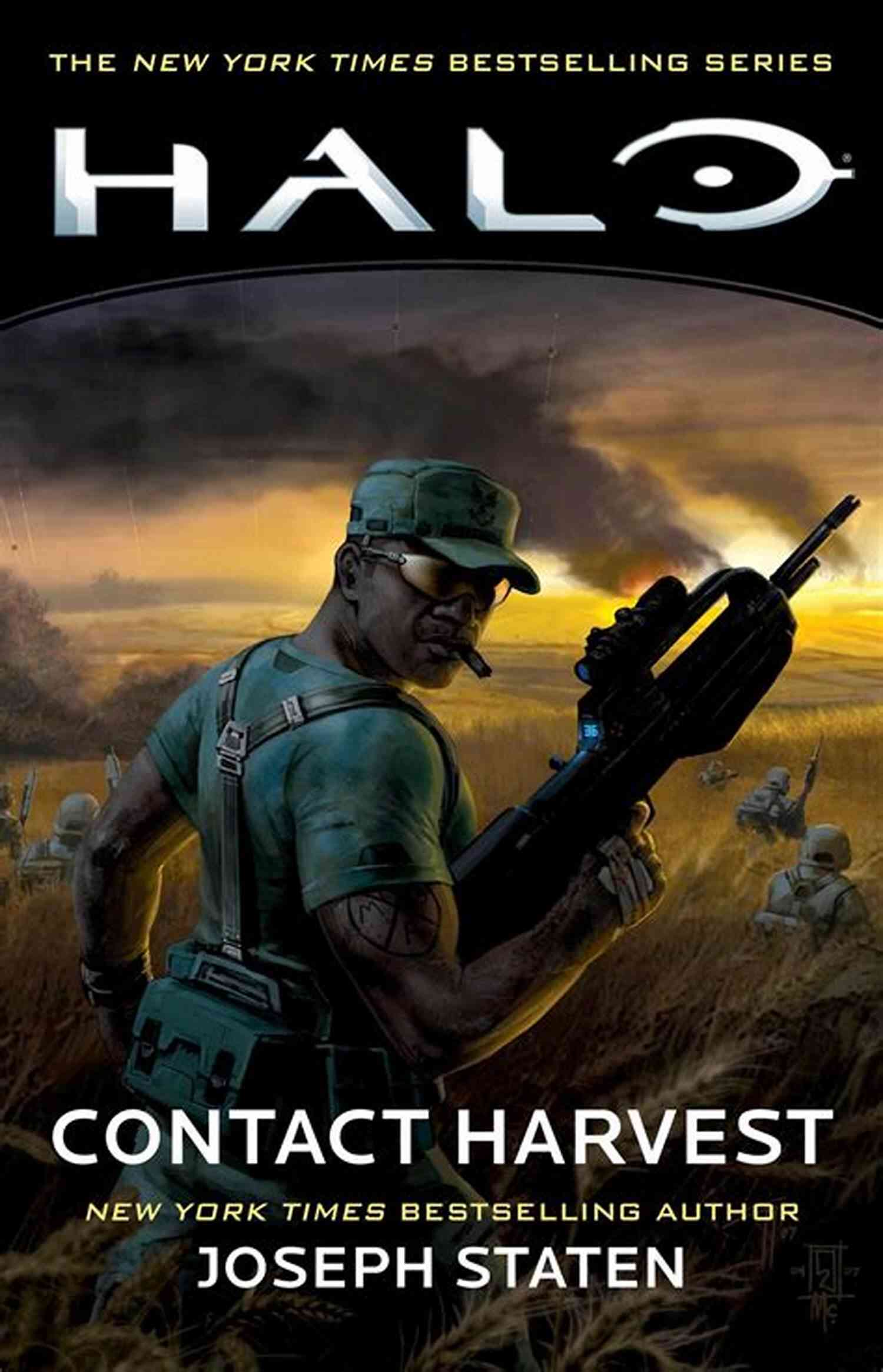 Contact Harvest Book Cover Halo: Contact Harvest Joseph Staten