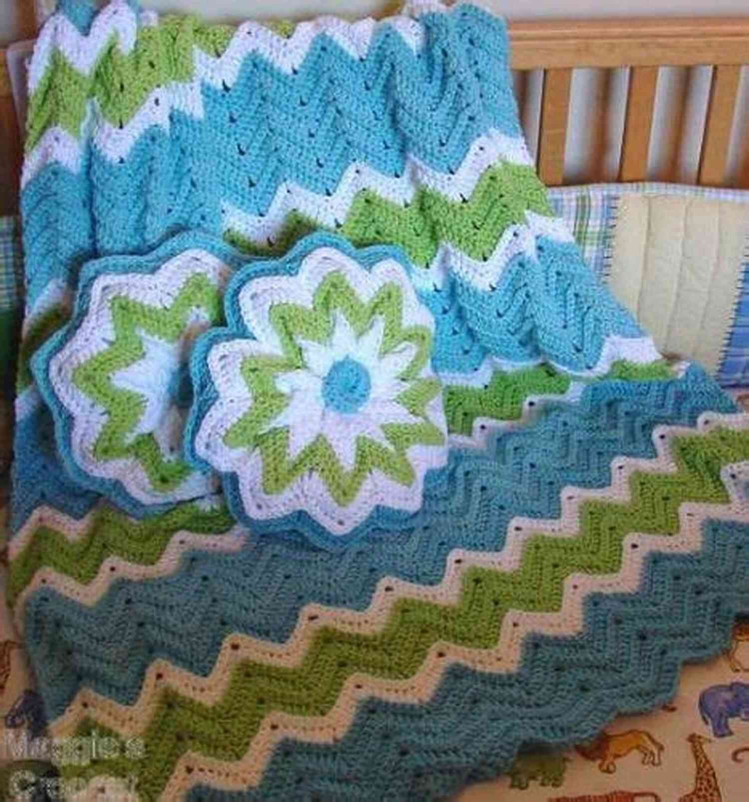 Crochet Pattern Ripple Afghan Pa789 Crochet Pattern Ripple Afghan PA789 R