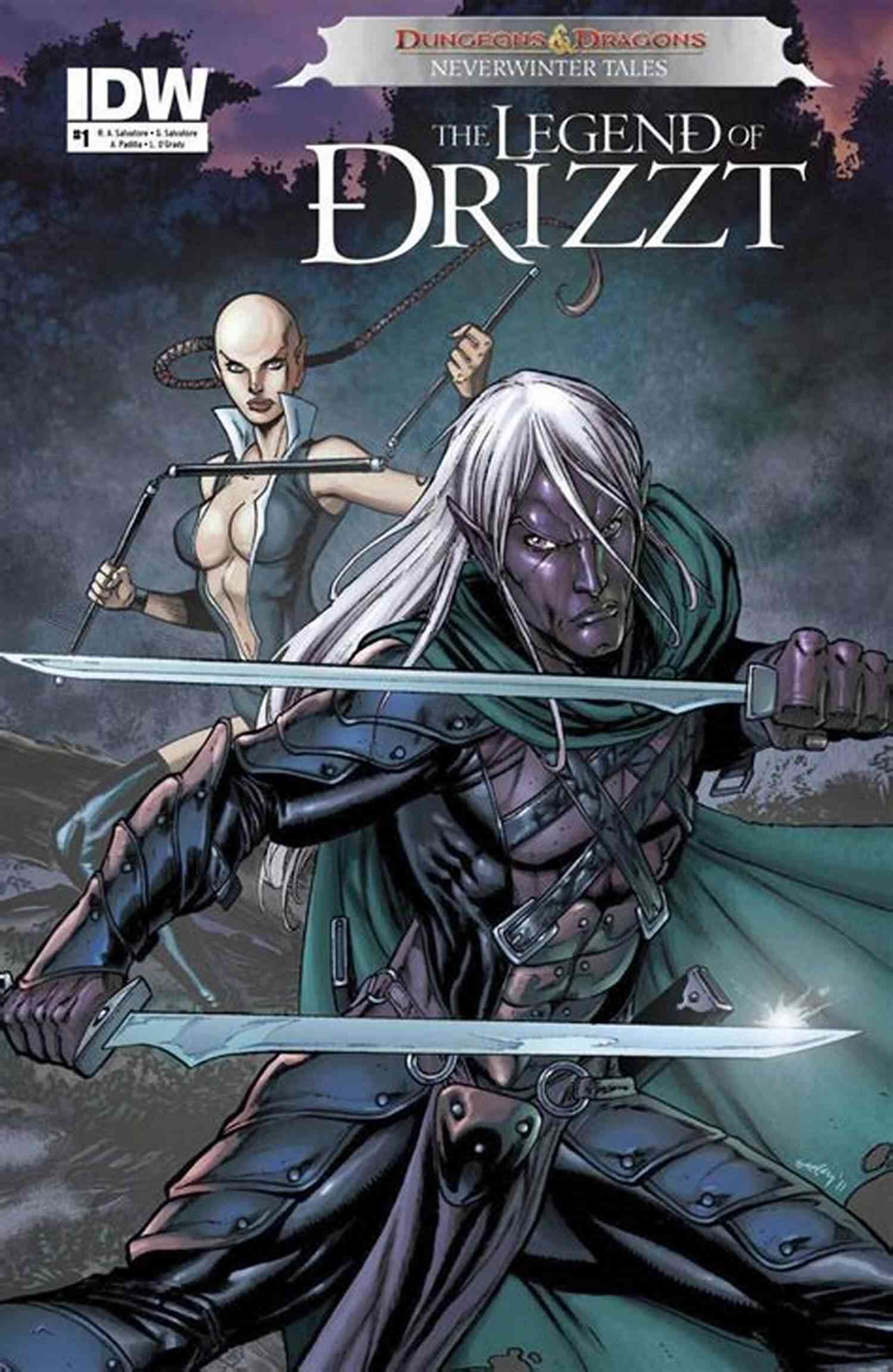 Dungeons Dragons Drizzt Of Tobias Hansen Dungeons Dragons: Drizzt #5 (of 5) Tobias Hansen