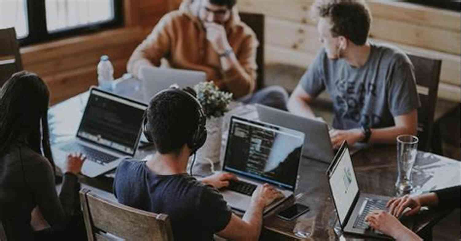 Group Of Developers Participating In A Hackathon Competition Hackathon: Your Guide To Running A Hackathon