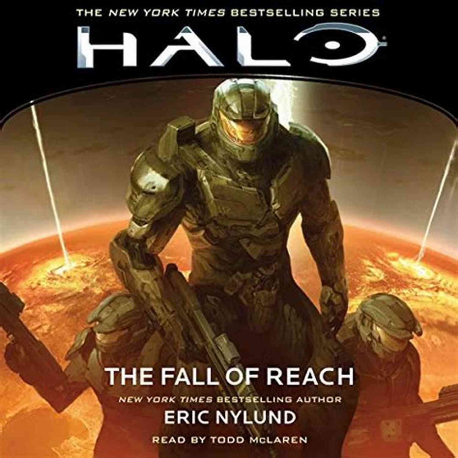 Halo: The Fall Of Reach Official Cover Halo: The Fall Of Reach