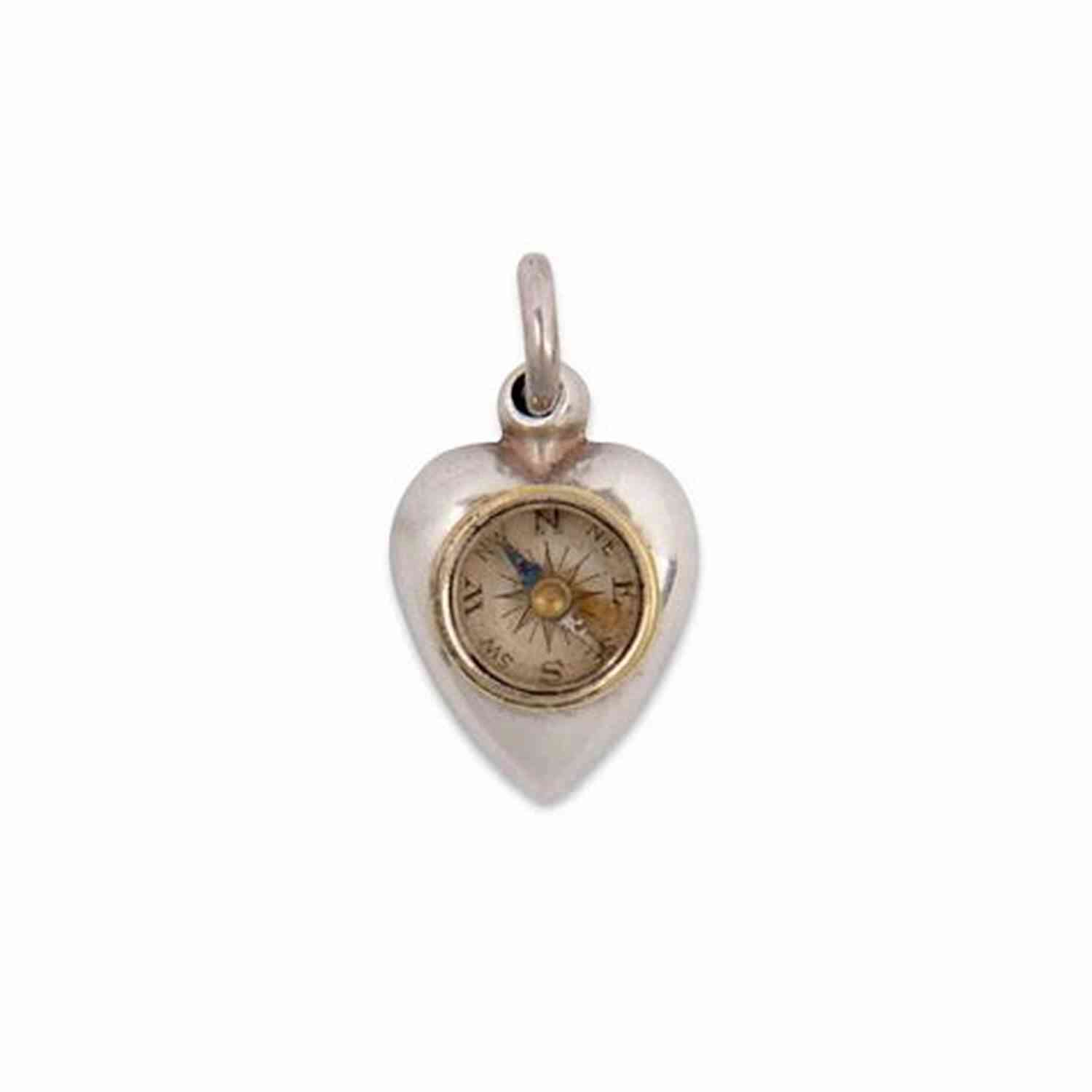 Heart Shaped Compass Pointing Towards A Beautiful Sunrise My Heart Is My Guide: A Collection Of Love Poems