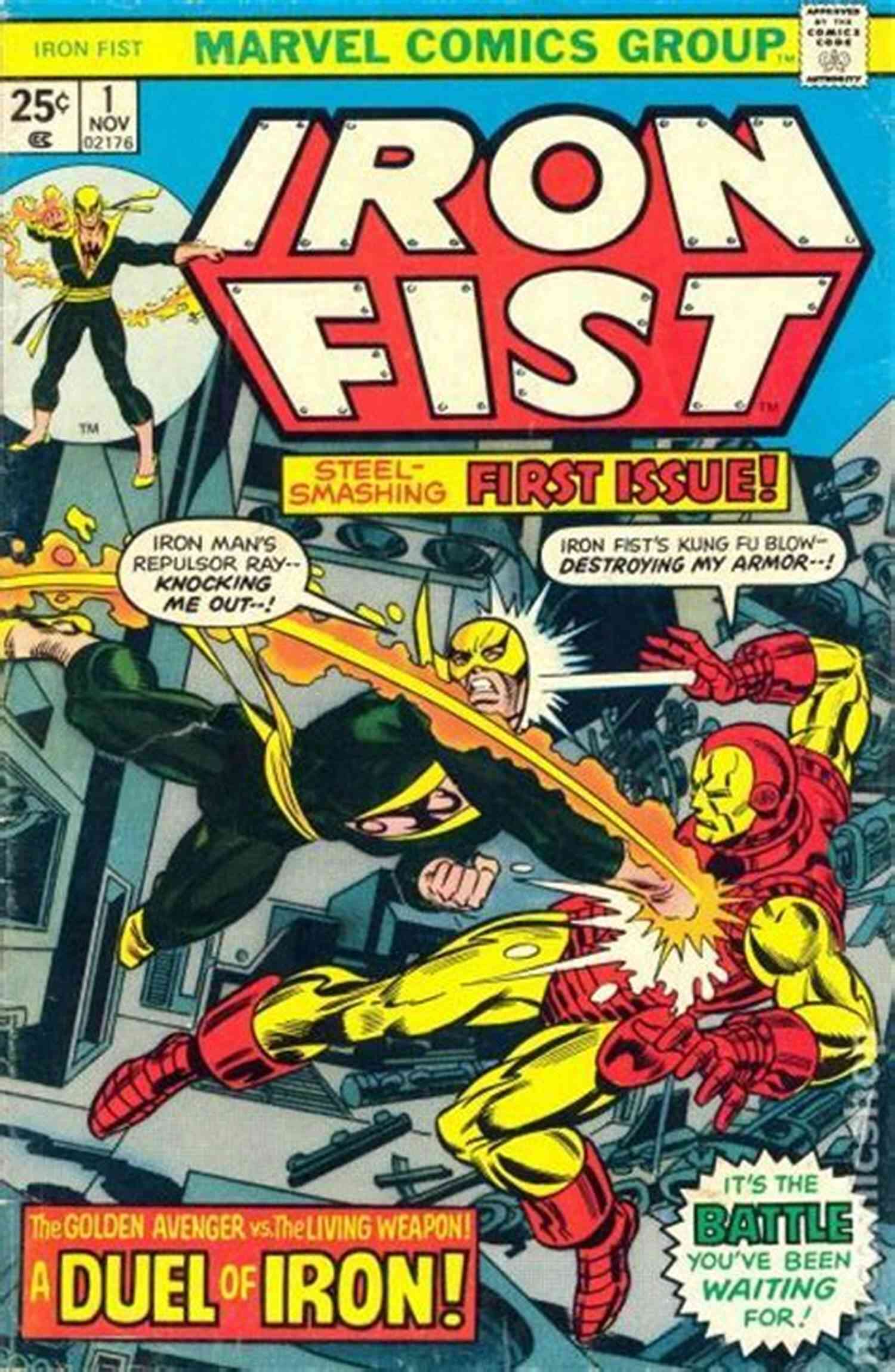 John Byrne's Mesmerizing Artwork In Iron Fist 1975 1977 #12 Truly Captivates The Readers Iron Fist (1975 1977) #12 John Byrne