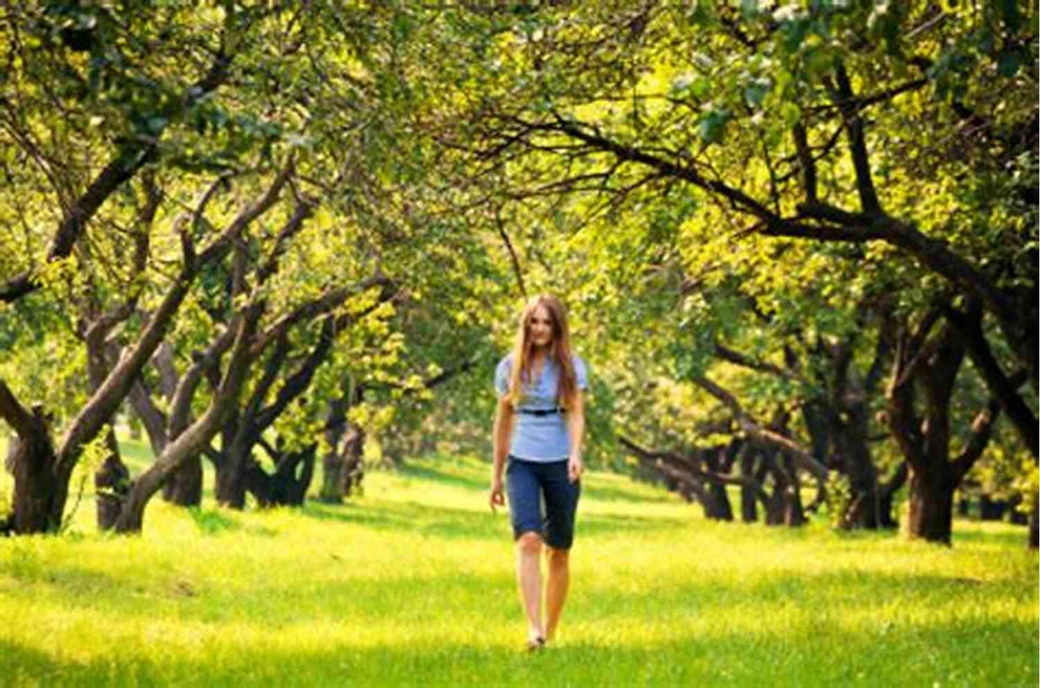 Lazy Person Enjoying A Leisurely Walk In Nature The Lazy Persons Guide To Looking Fit