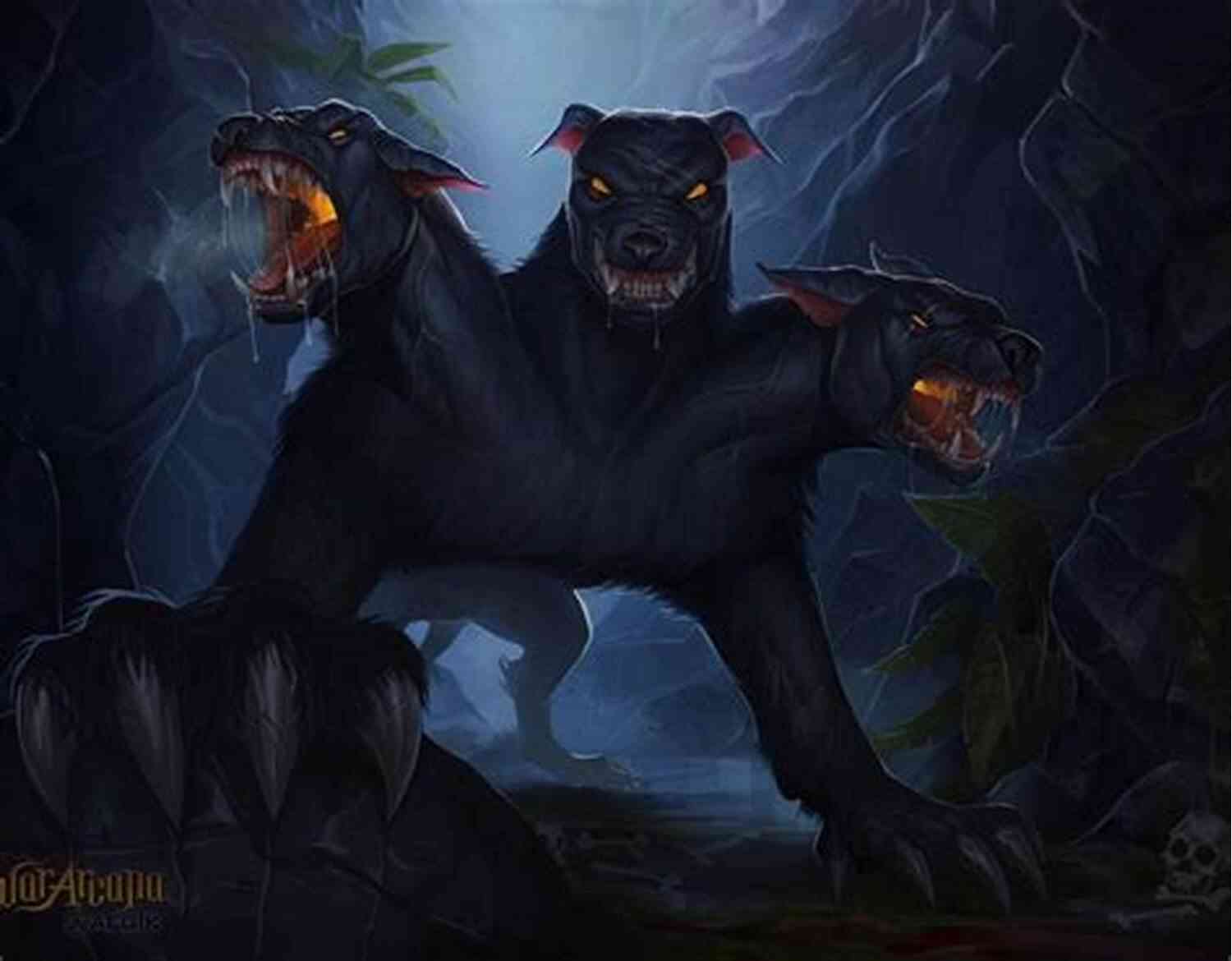 Legendary Three Headed Dog Of Hades, Cerberus Cerberus The Dog Of HadesThe History Of An Idea