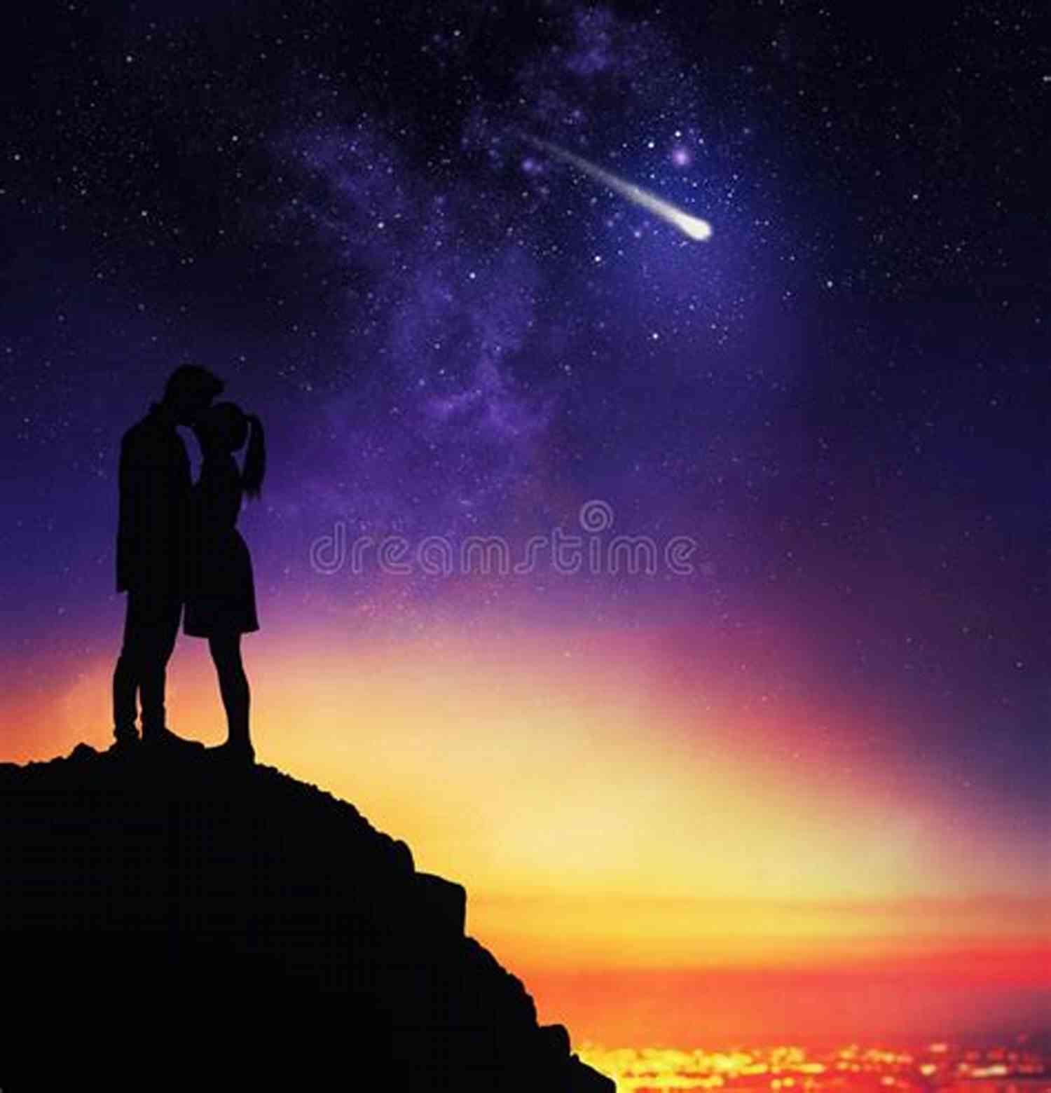 Love Jones Todd Hawkins A Couple Holding Hands Under A Starry Sky LOVE JONES J Todd Hawkins