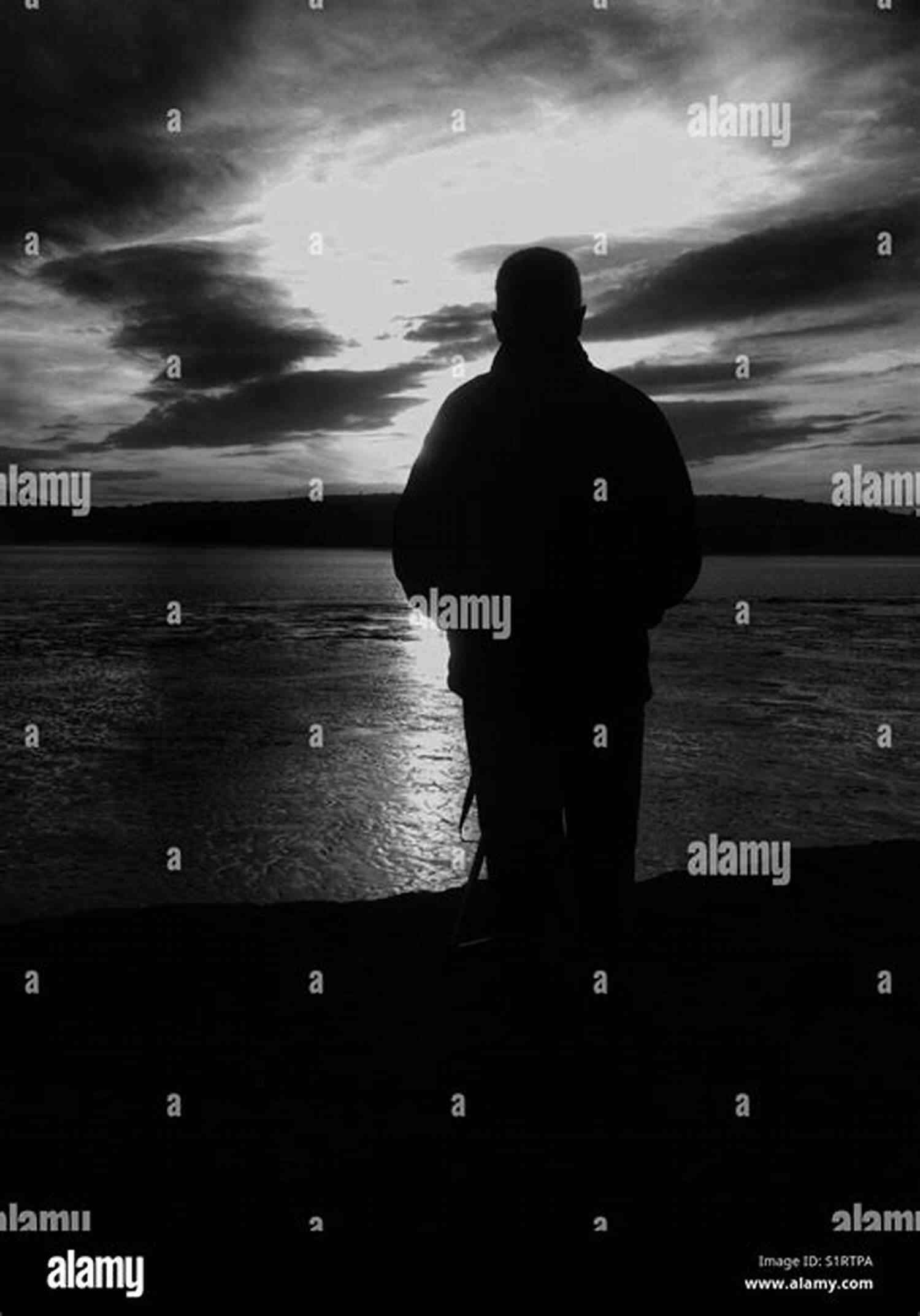 Man Gazing At The Breathtaking Sunset On A Hill The Man Who Saw The Sun: And Other Plays