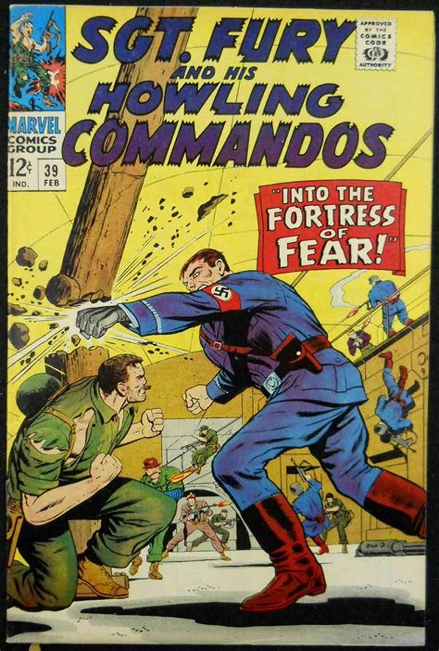 Sgt Fury And His Howling Commandos Comic Book Series Sgt Fury And His Howling Commandos (1963 1974) #37