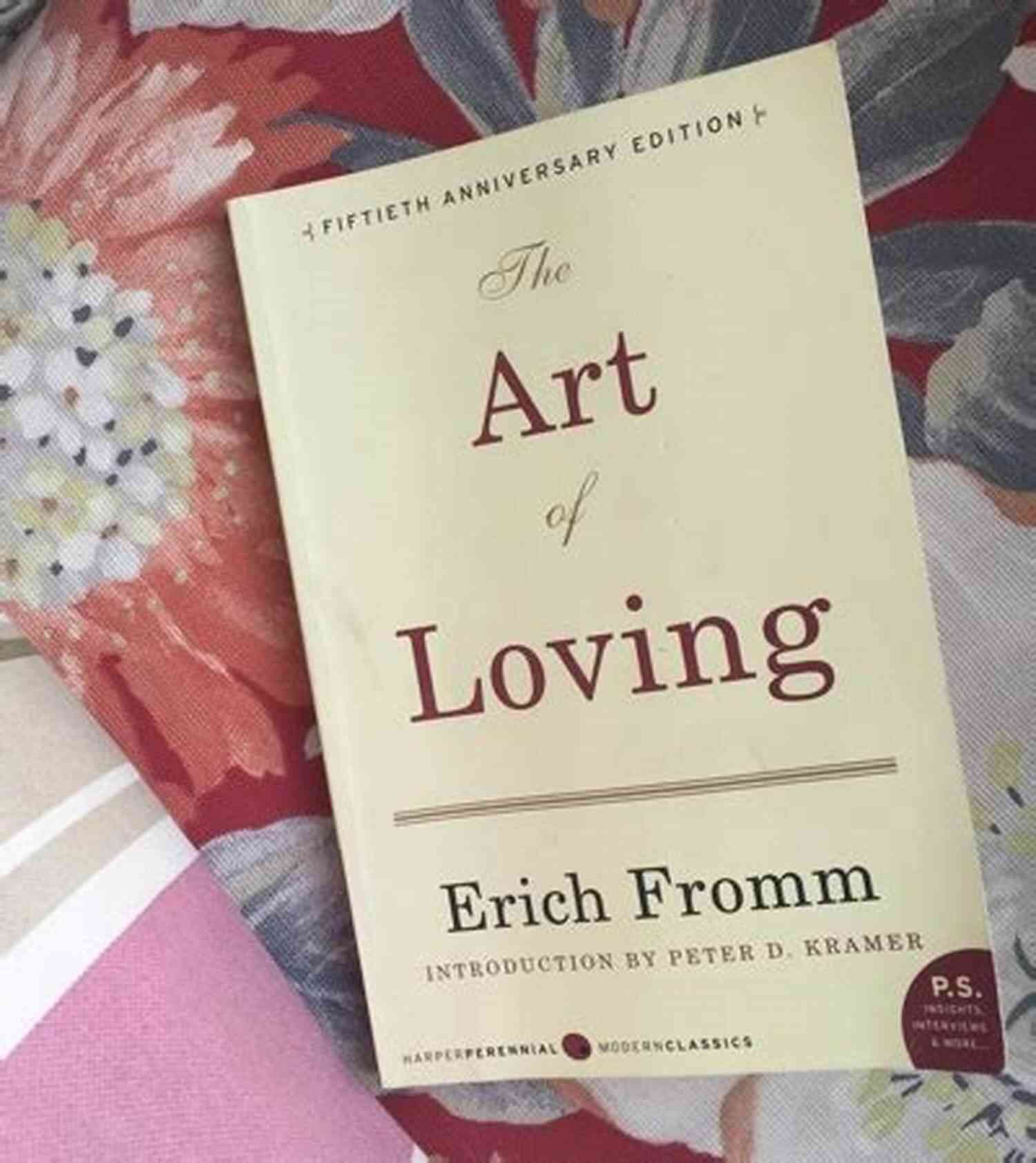 The Art Of Loving Book Cover Erich Fromm The Art Of Loving