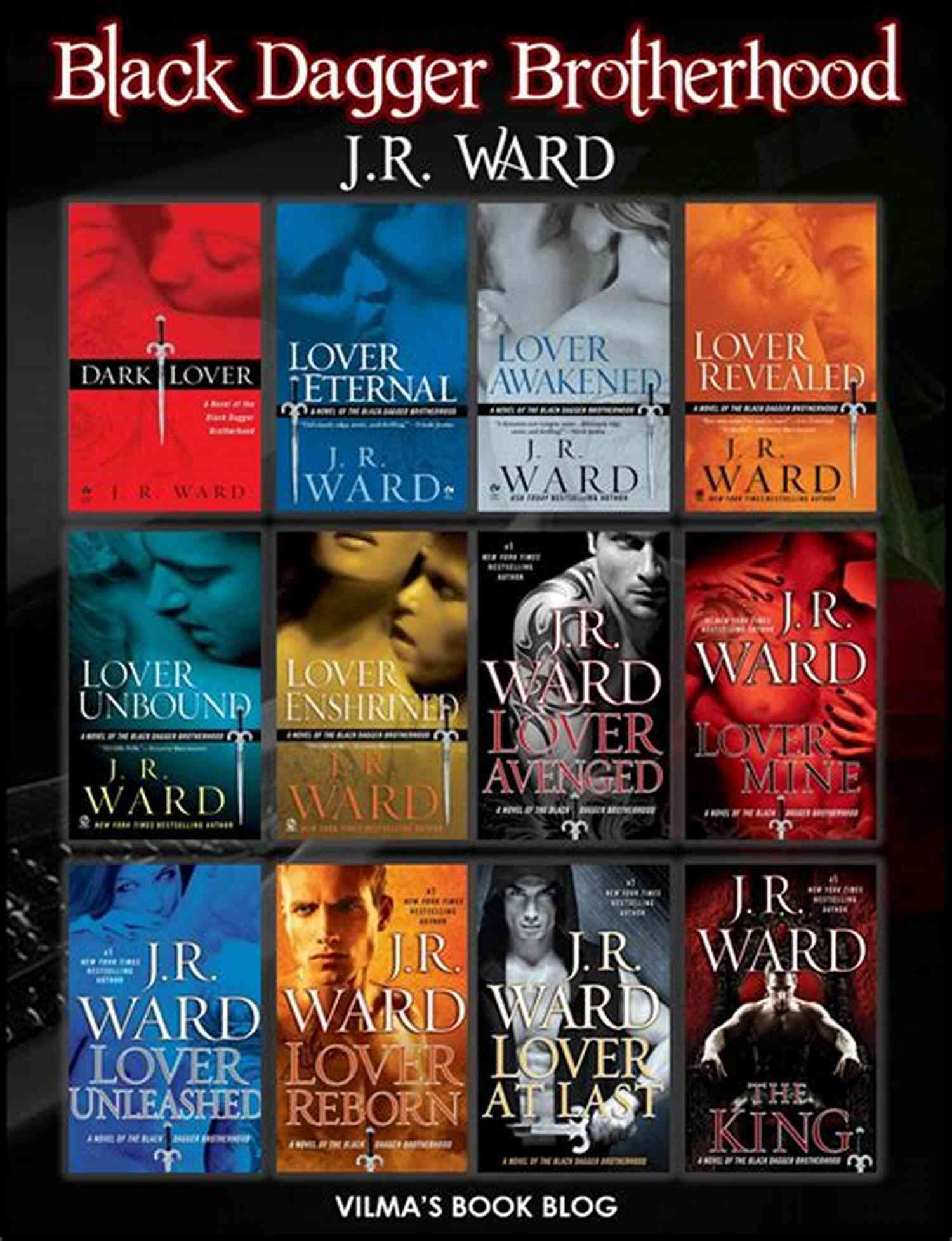 The Black Dagger Brotherhood Series Written By J.R. Ward The Black Dagger Brotherhood Reading Order : Read The Black Dagger In Order