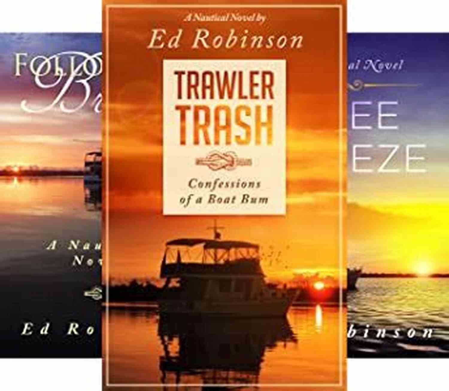 Trawler Trash Novel: Meade Breeze Adventure Cover Following Breeze: A Trawler Trash Novel (Meade Breeze Adventure 2)