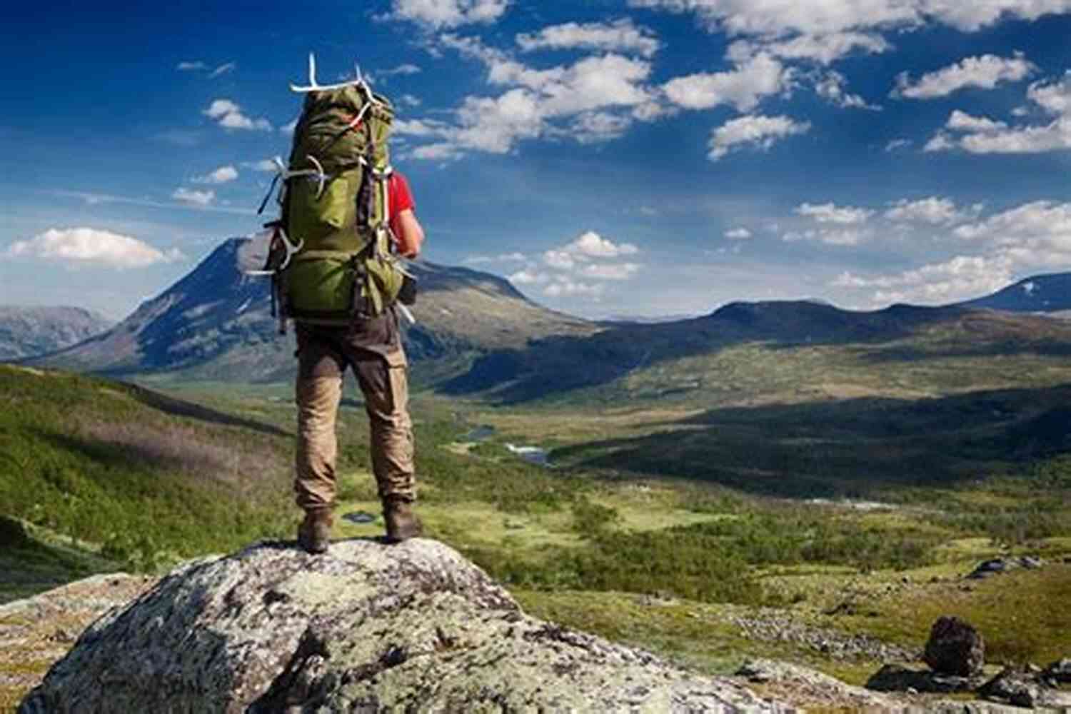 Man Hiking In The Wilderness Outlasting After (Outlasting 1)