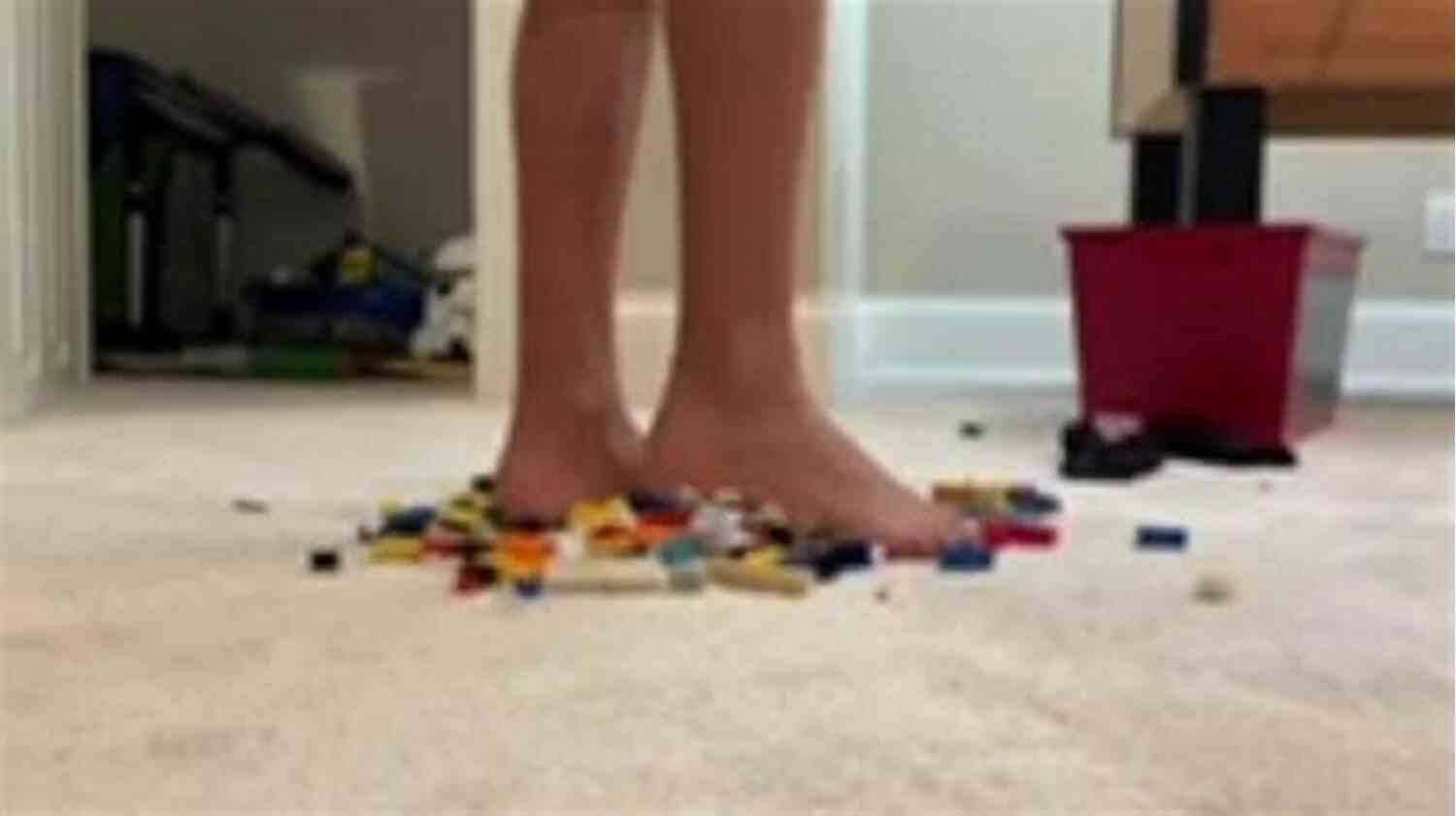 Person Stepping On A LEGO Brick Things Worse Than A Toddler Tantrum
